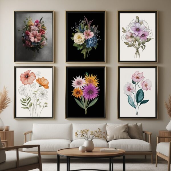 Printable Floral Wall Art - Image 2