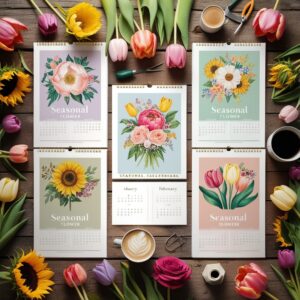 Seasonal Flower Calendars