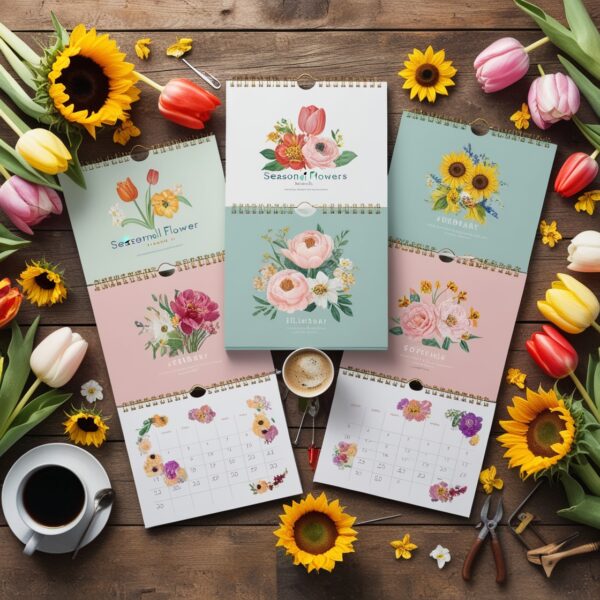 Seasonal Flower Calendars - Image 4